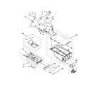 Maytag MLE20PRBZW1 dispenser parts diagram