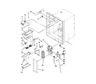 Maytag MFI2269VEB9 refrigerator liner parts diagram