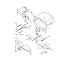 Maytag MFI2269VEB9 freezer liner parts diagram