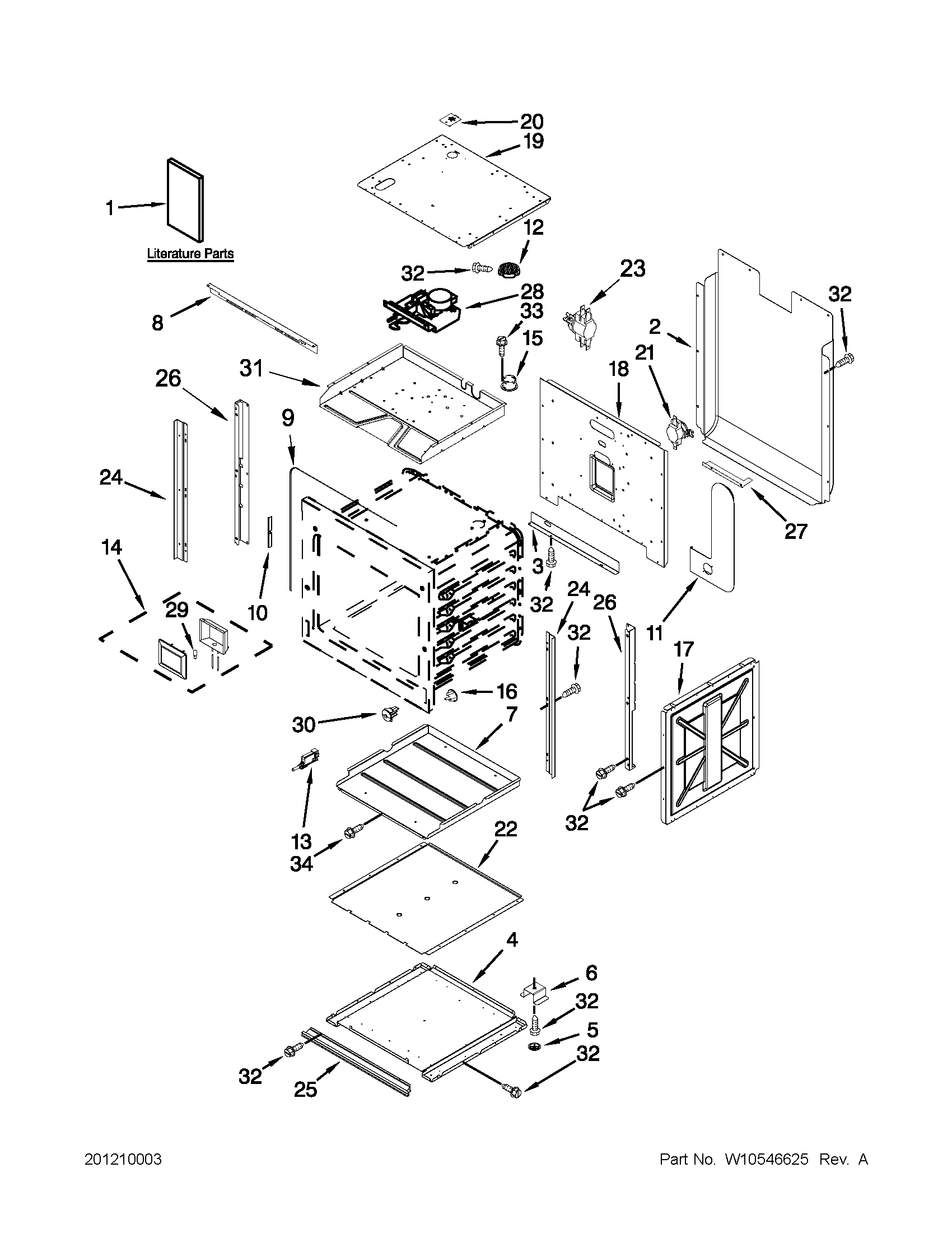 OVEN PARTS