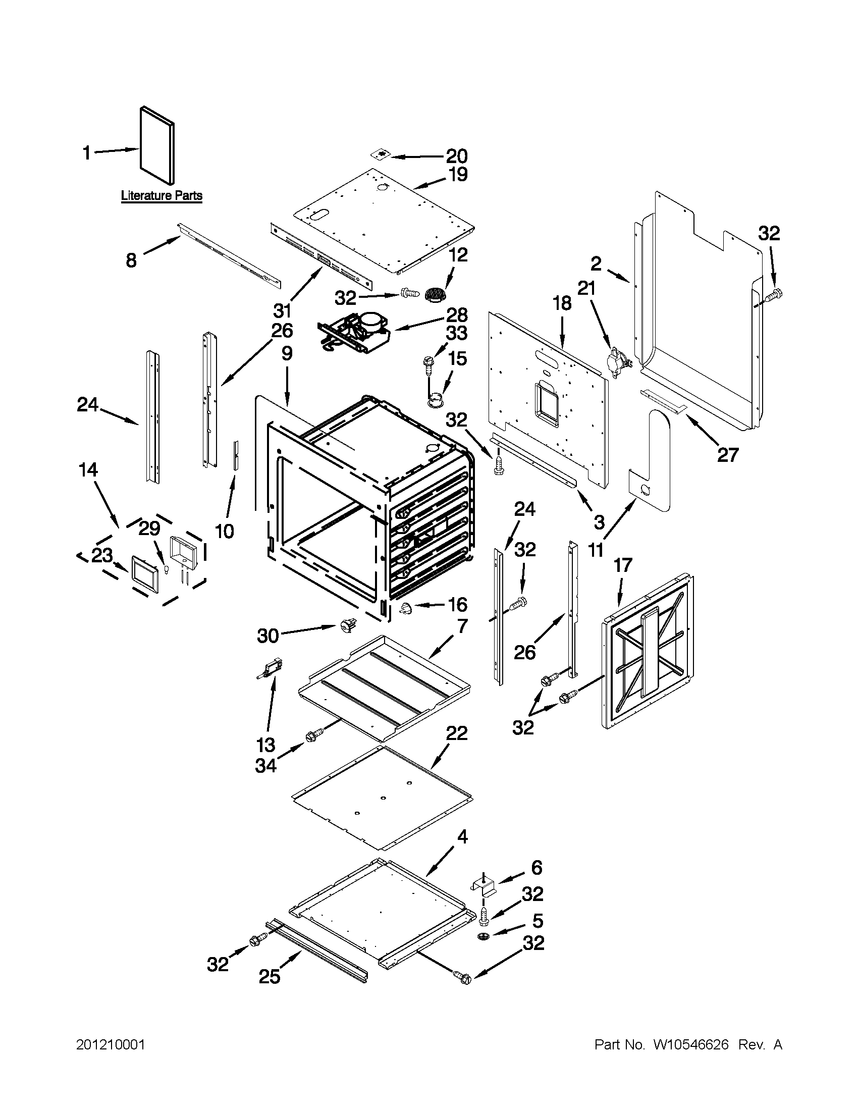 OVEN PARTS