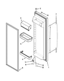 Refrigerator door