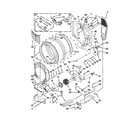 Maytag MED7000AG0 bulkhead parts diagram