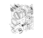 Whirlpool 7MWGD9150XW2 bulkhead parts diagram