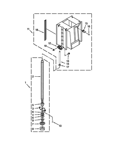 Powerscrew and ram parts