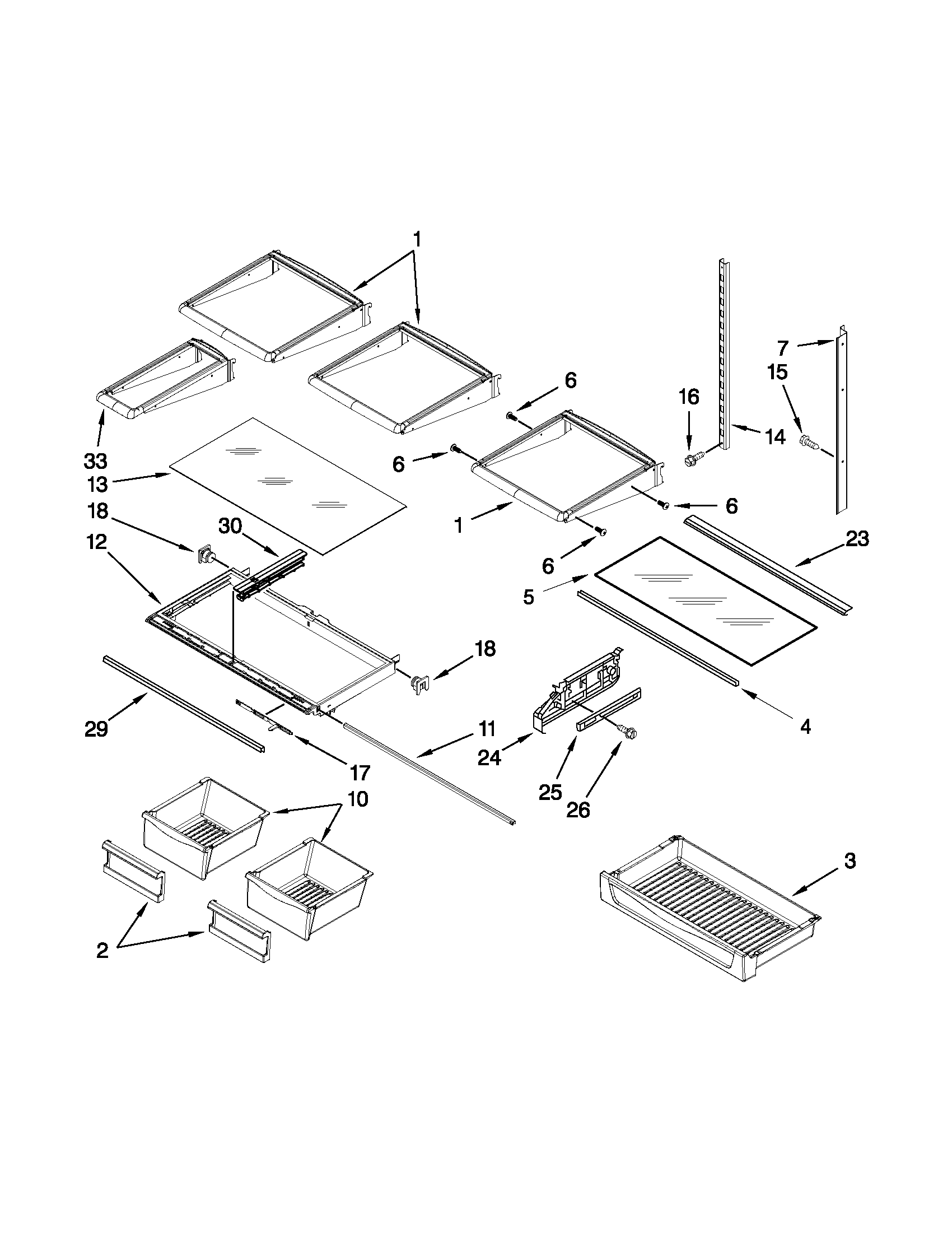 SHELF PARTS