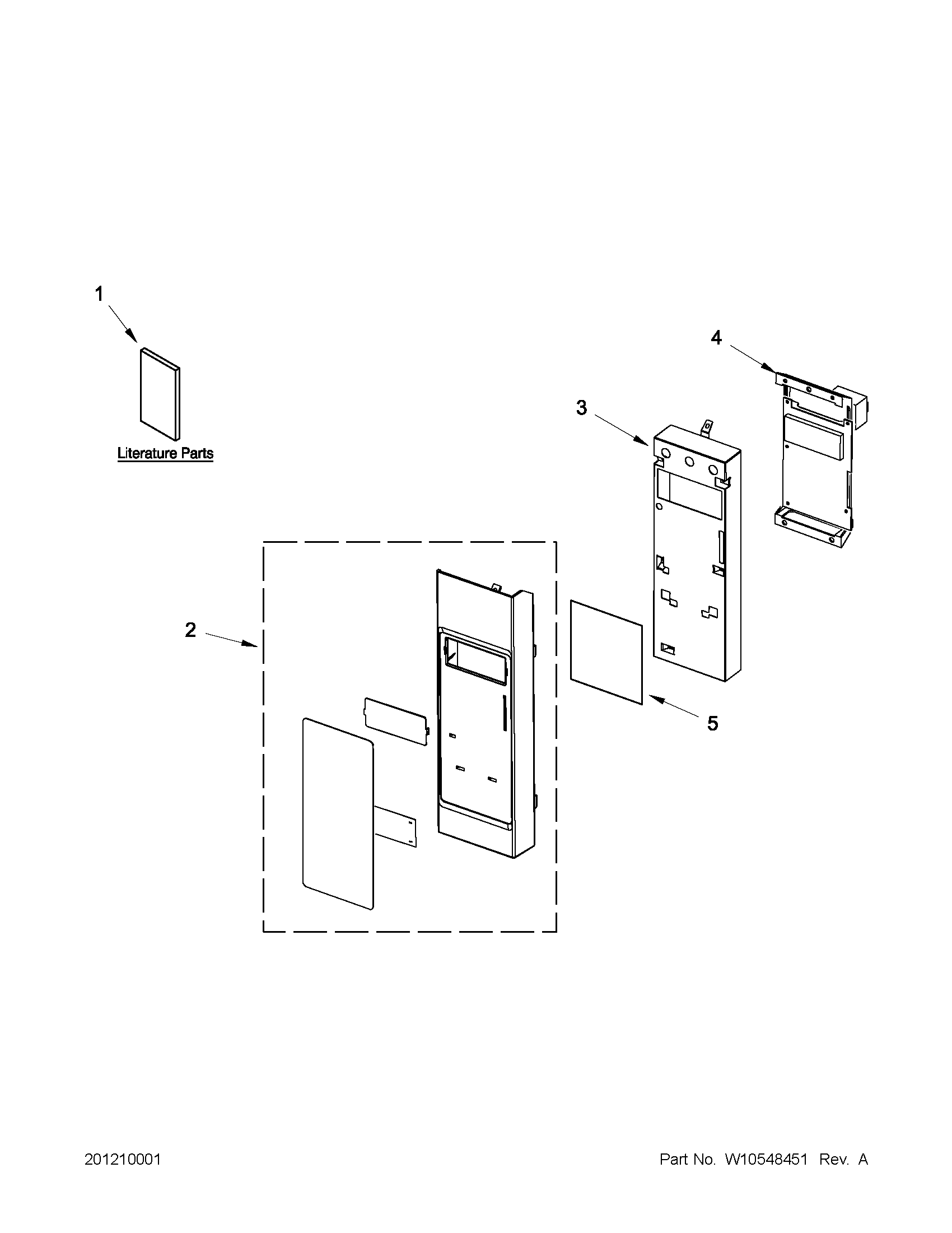 Control panel parts