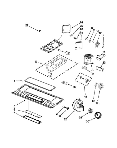 Interior and ventilation parts
