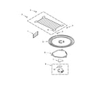 Whirlpool WMH75520AB0 turntable parts diagram