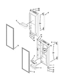 Refrigerator door parts