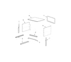 KitchenAid KBMS1454BWH0 cabinet parts diagram