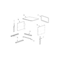 KitchenAid KBMS1454BSS0 cabinet parts diagram
