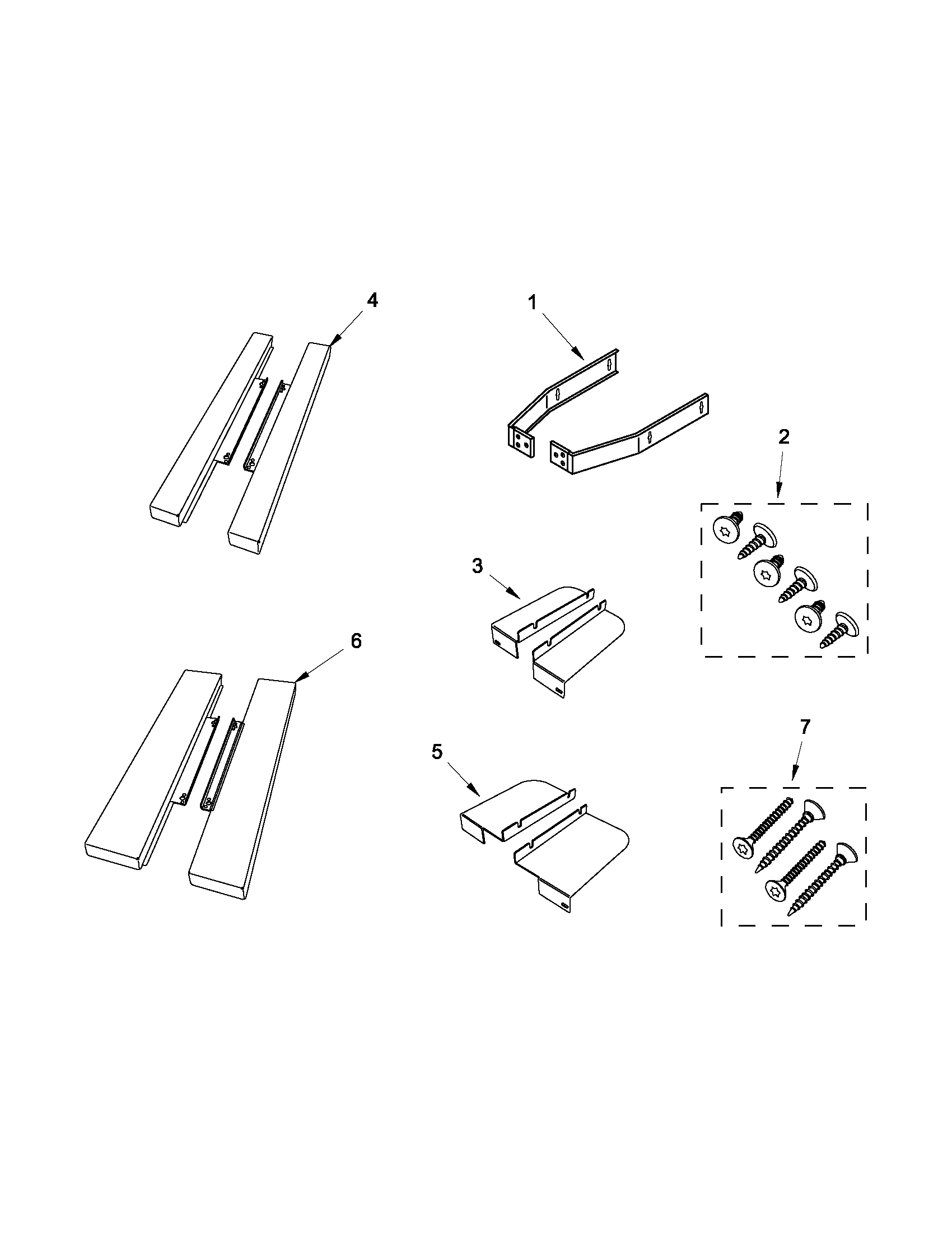 Installation parts