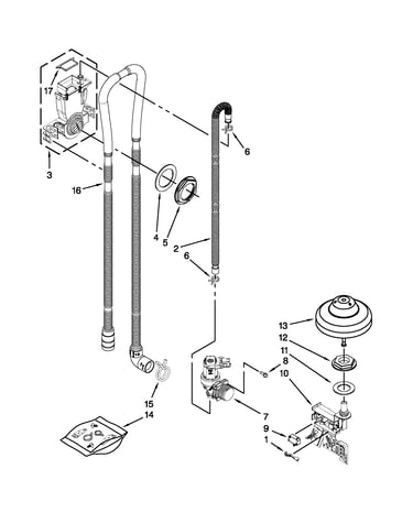 Fill, drain and overfill parts