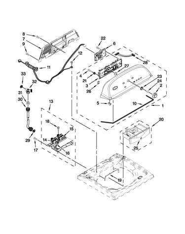 Console and dispenser parts
