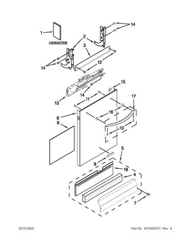 Door panel parts