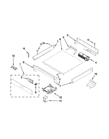 Control panel parts