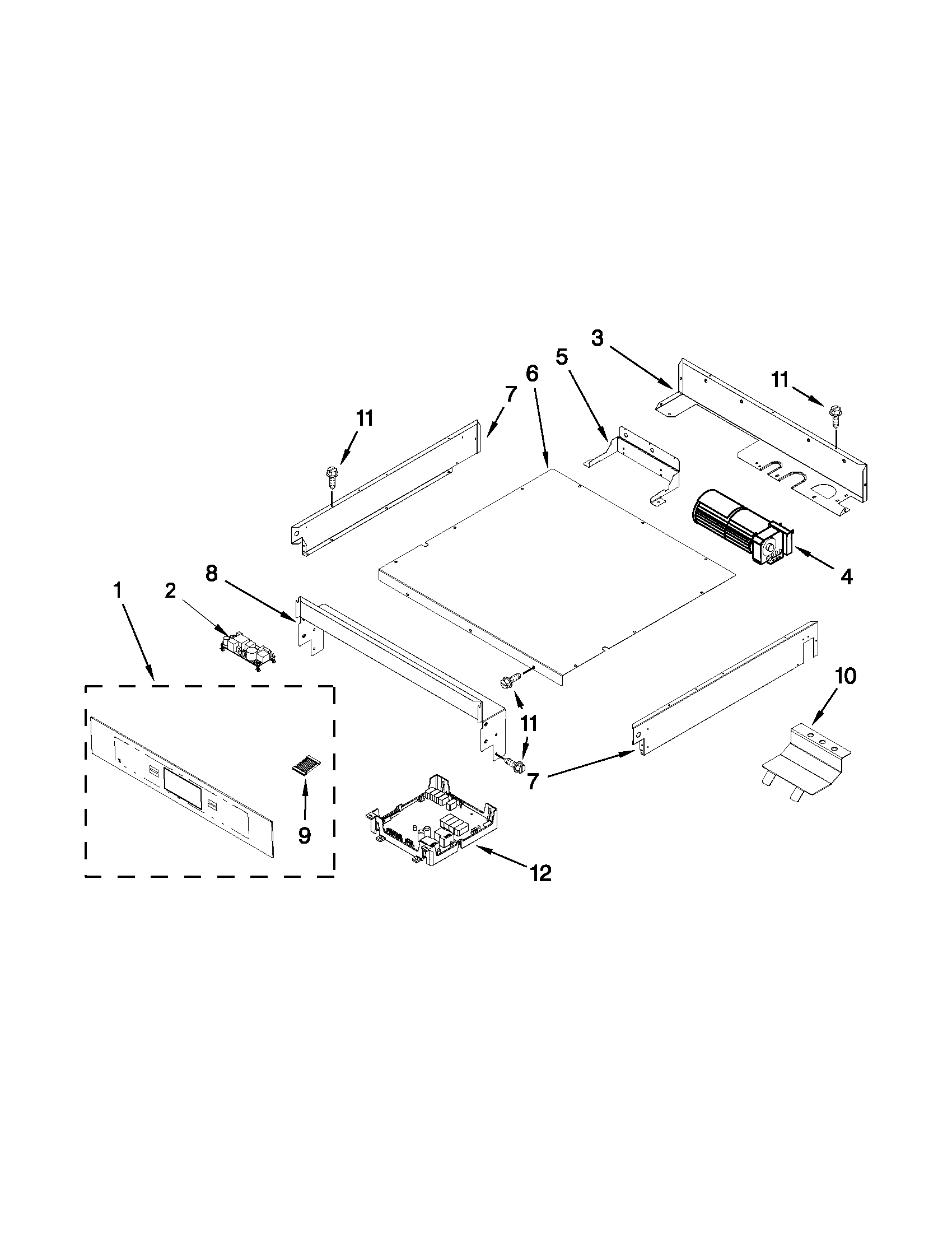 CONTROL PANEL PARTS