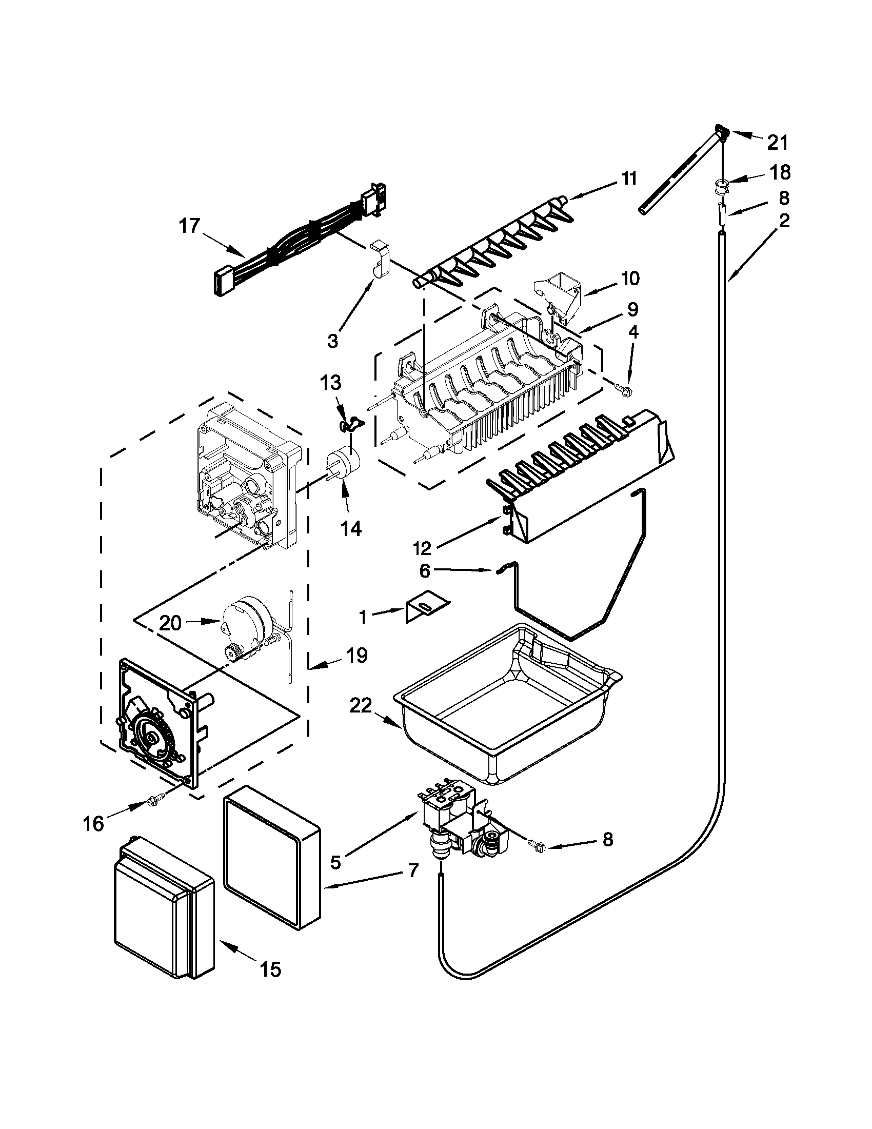 Icemaker parts