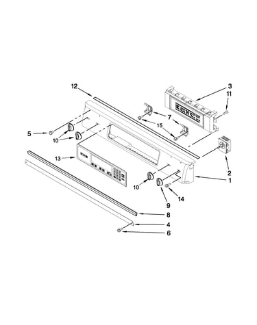 Control panel parts