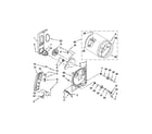 Whirlpool 7MWGD1500AQ0 bulkhead parts diagram