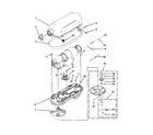 KitchenAid 5KSM7590CWH0 case, gearing and planetary unit diagram