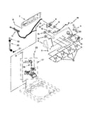 Controls and water inlet parts