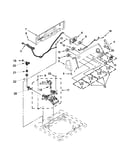 Controls and water inlet parts