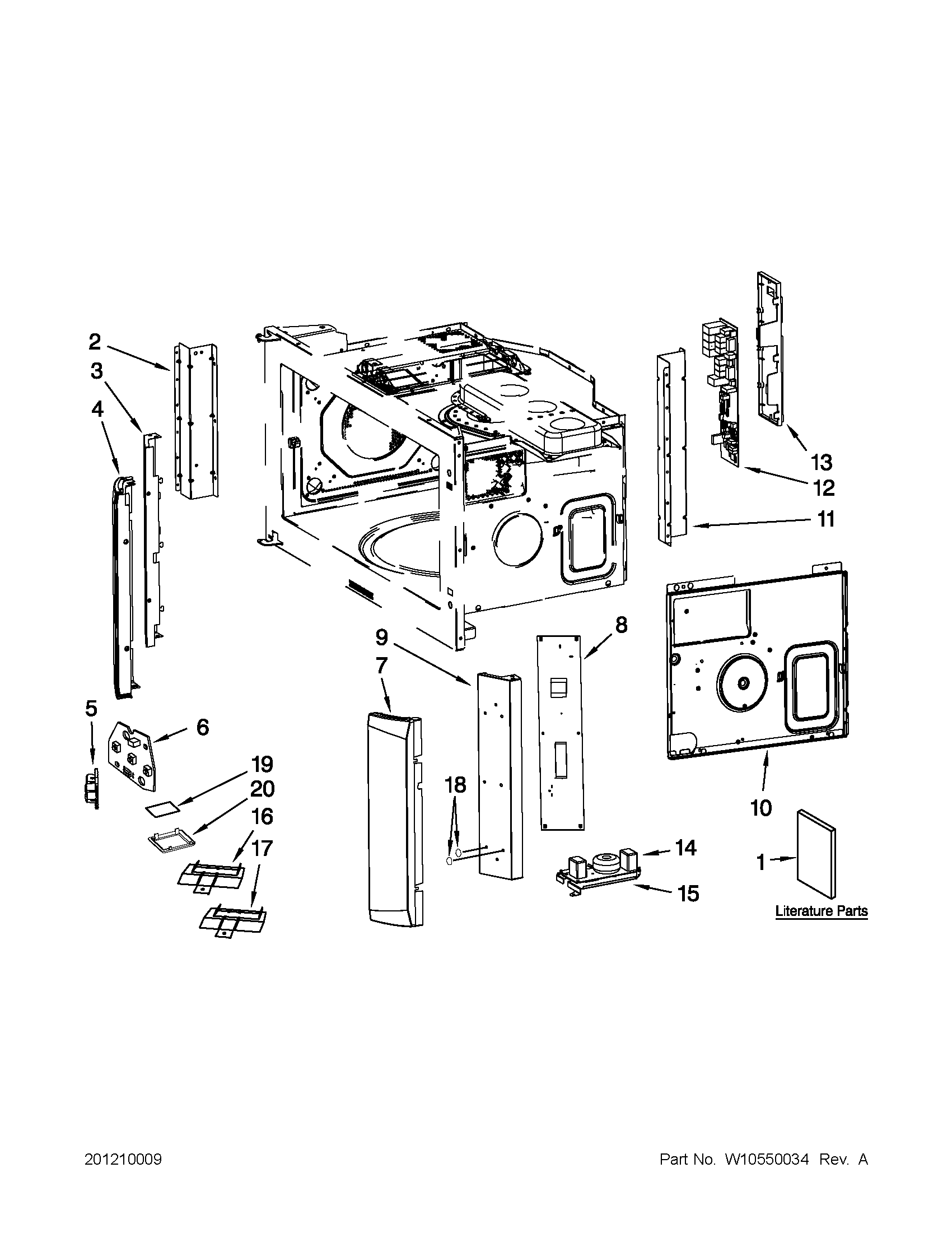 Control board parts