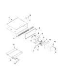 Internal warming drawer parts