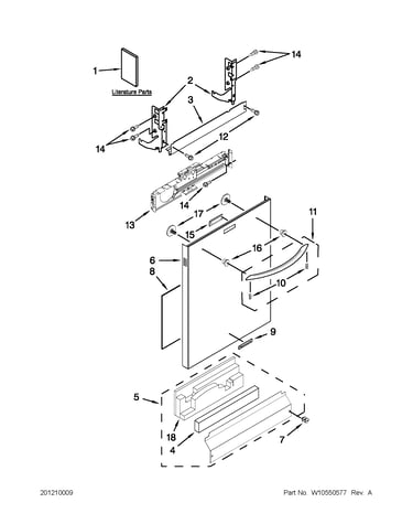Door panel parts