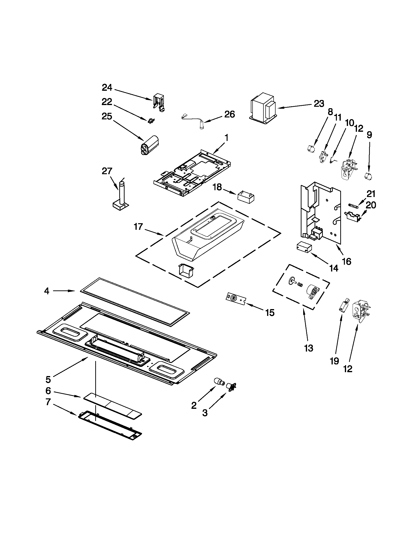 INTERIOR AND VENTILATION PARTS