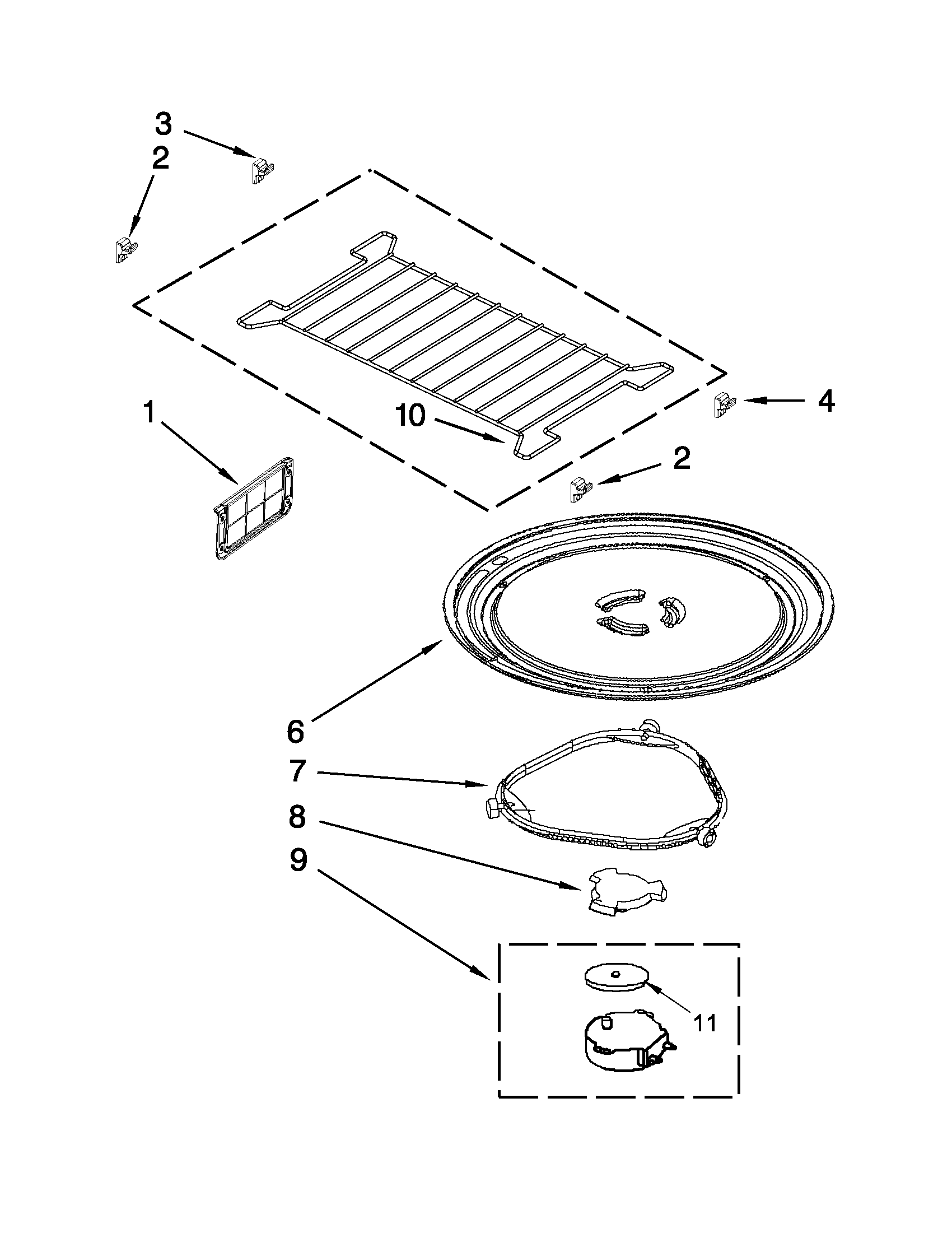 TURNTABLE PARTS