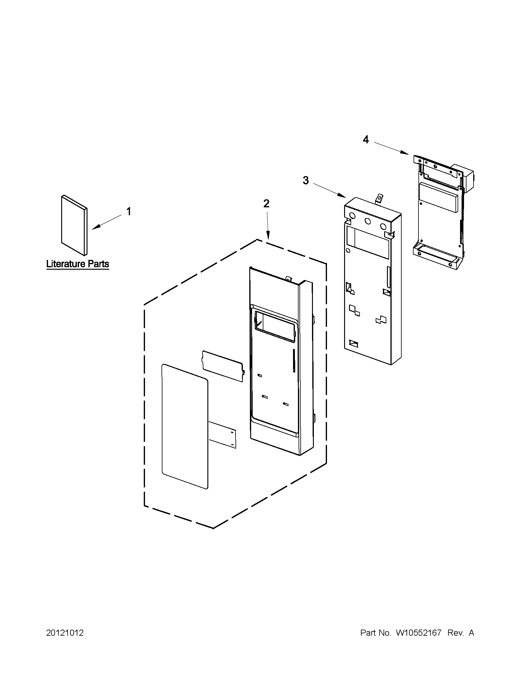 CONTROL PANEL PARTS