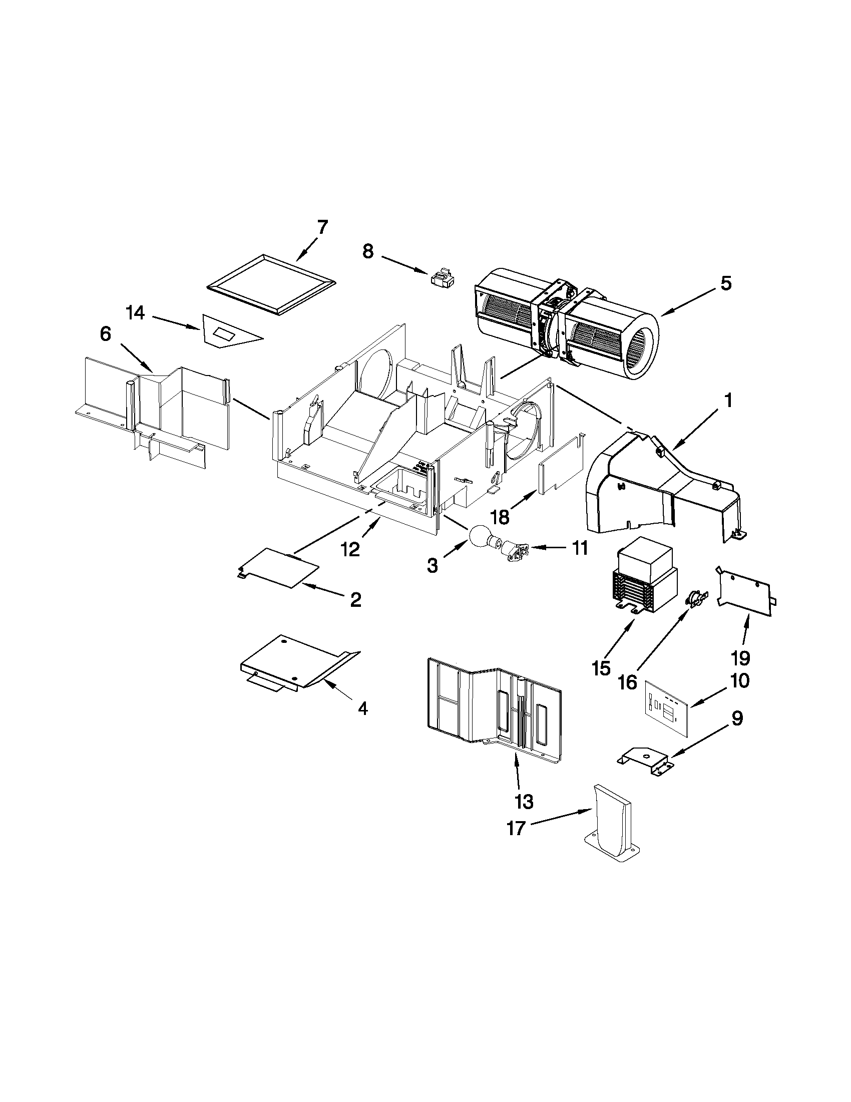 Air flow parts