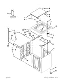 Top and cabinet parts