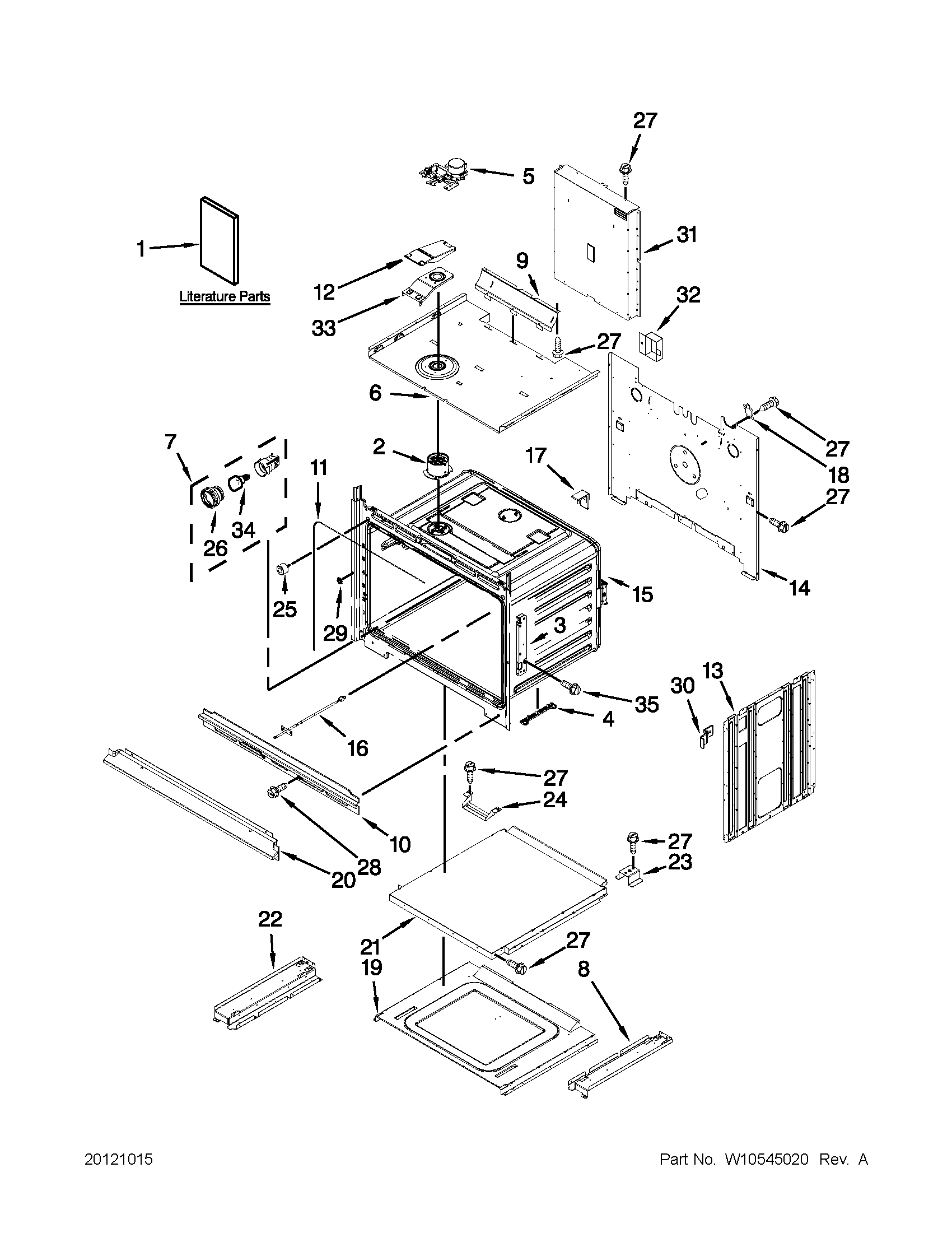 Oven parts