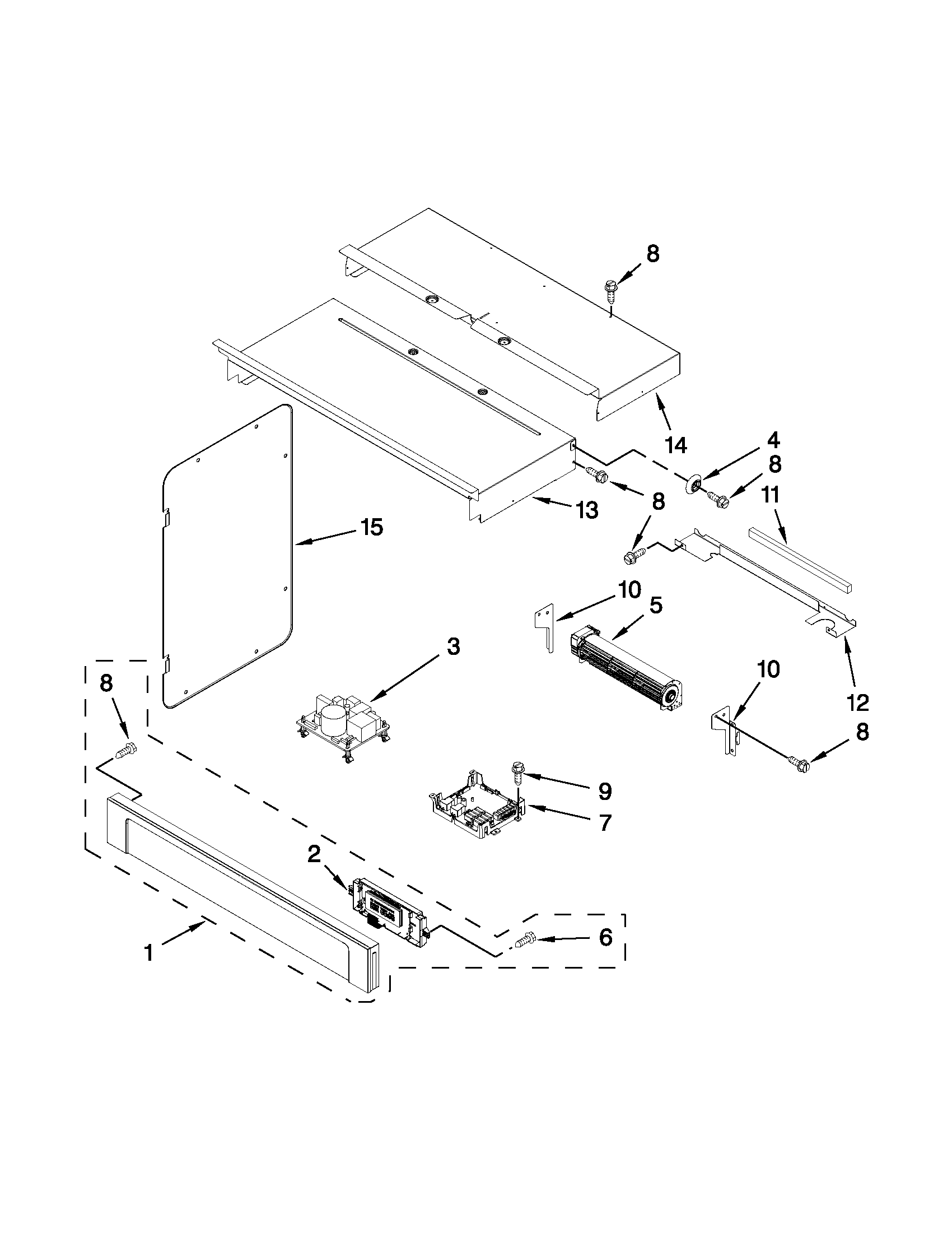 Control panel parts