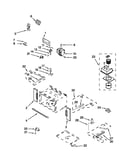 Cabinet and stirrer parts