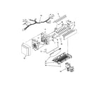 Maytag 5VMFX257AA00 icemaker parts diagram