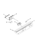 Control panel and latch parts