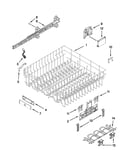 Upper rack and track parts