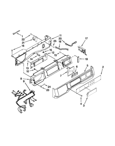 Control panel parts
