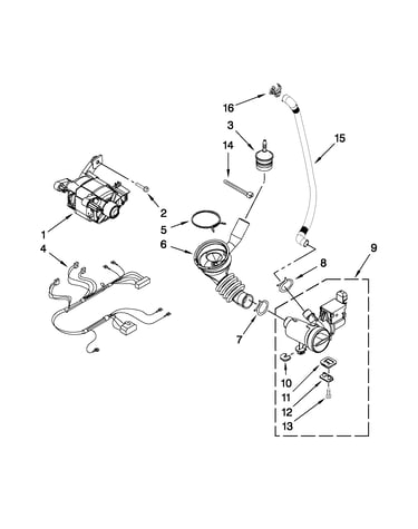Pump and motor parts