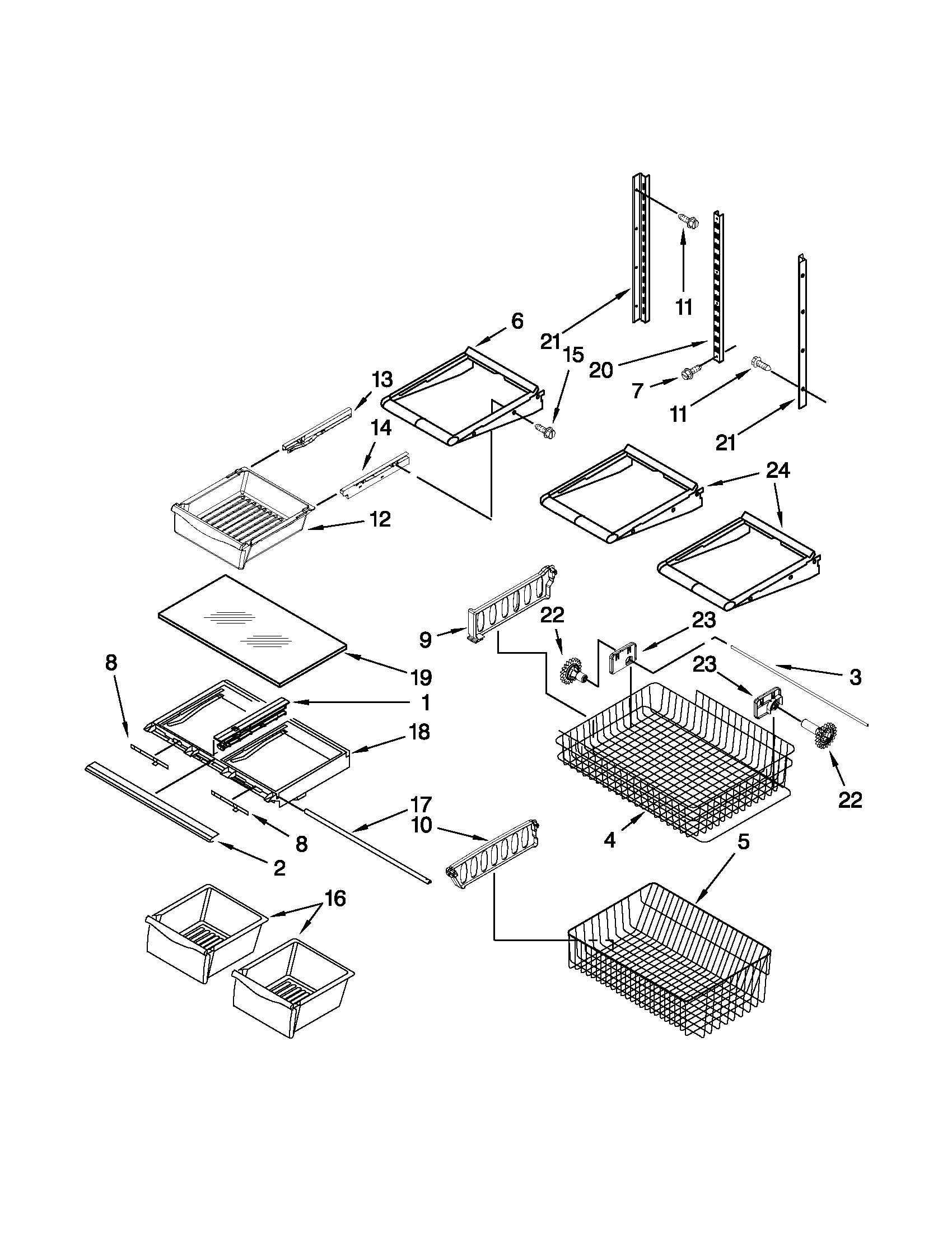 SHELF PARTS