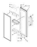Refrigerator door parts