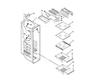 Ikea 6ISC21N4AF00 freezer liner parts diagram