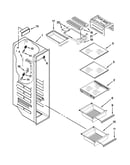Freezer liner parts
