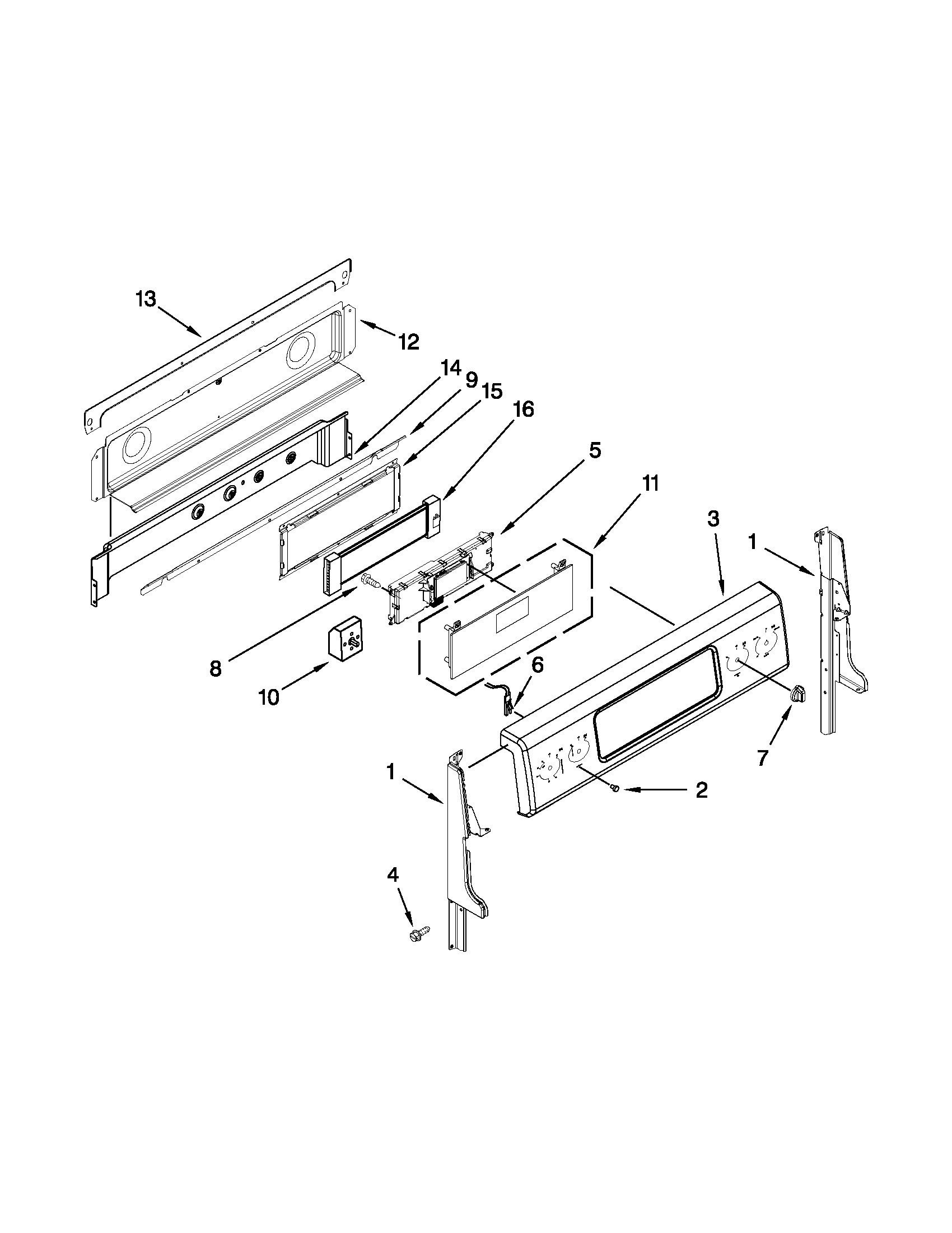 CONTROL PANEL PARTS