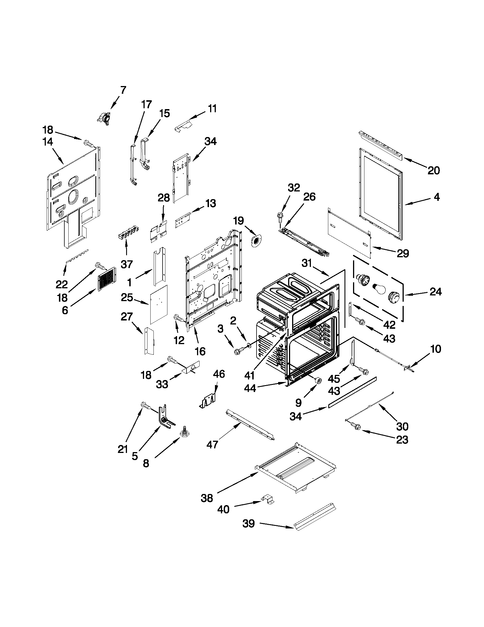Chassis parts